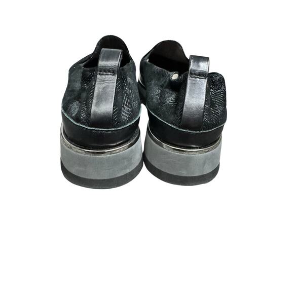 Ron White Naverina Tartan Slip-On Sneaker In Onyx Black Gray Womens US 7.5 Eu 38 - Picture 6 of 11